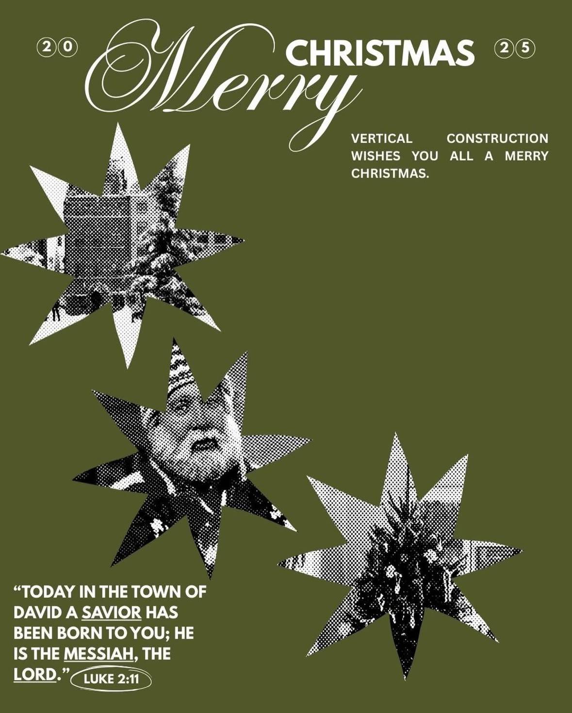 Christmas post from Vertical Construction