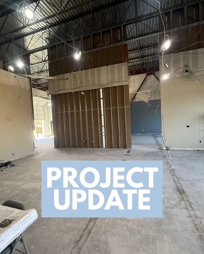 Interior framing at the Behavioral Innovations project